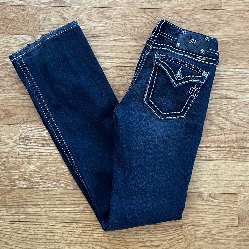 Miss Me size 28 bootcut jeans.